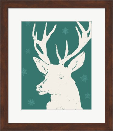 Framed Seasonal Shades V Print