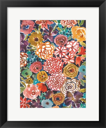 Framed Petal Play III Print