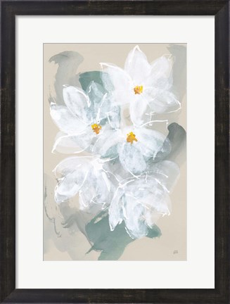 Framed Narcissus I Print