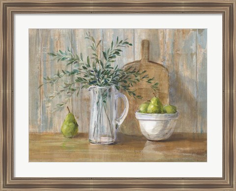 Framed Autumn Kitchen Print