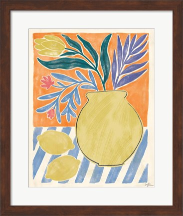 Framed Cyprus Still Life IV Print