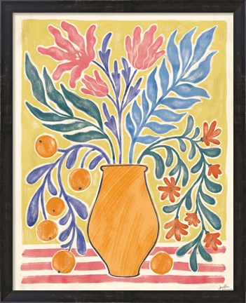 Framed Cyprus Still Life V Print