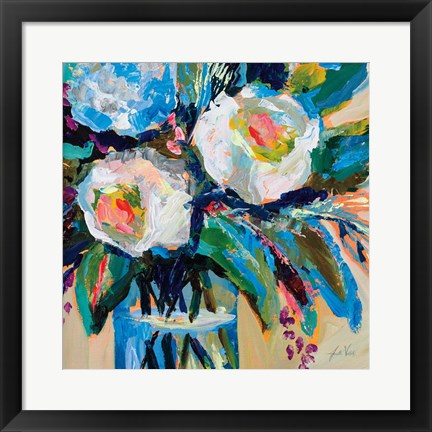 Framed Wall Flowers Print