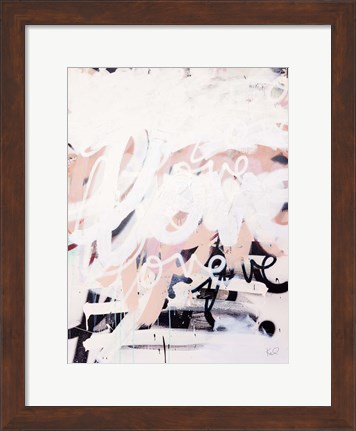 Framed Love on Steroids Print