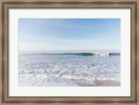 Framed Santa Monica Beach III Print