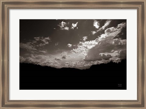 Framed From Below Print