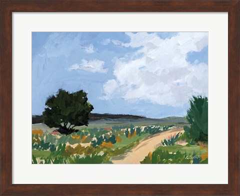 Framed Spring Walk Print