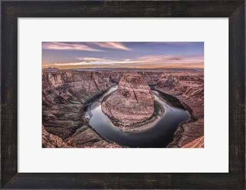 Framed Horseshoe Bend, Page, Arizona Print