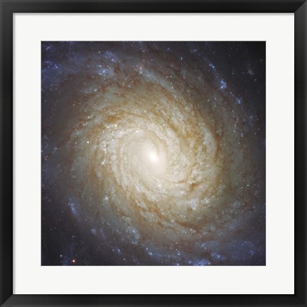 Framed Nucleus of Spiral Galaxy NGC 976 Print