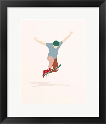 Framed Skate Non-Comply Print