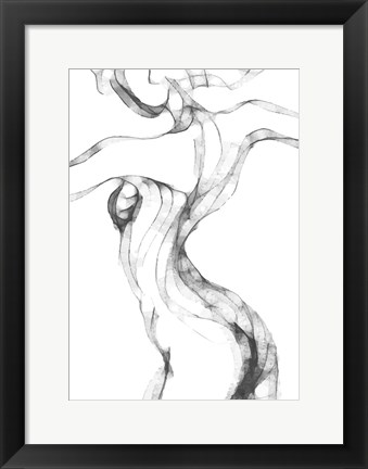 Framed Figurative Woman II Print