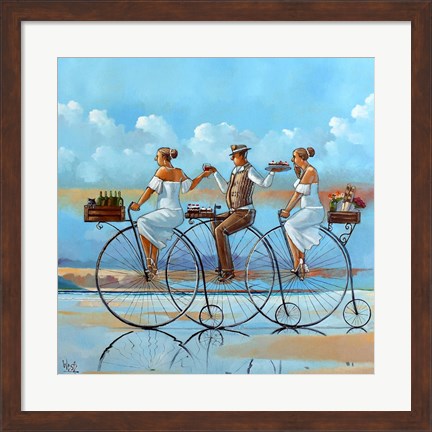 Framed Joy Ride IV Print