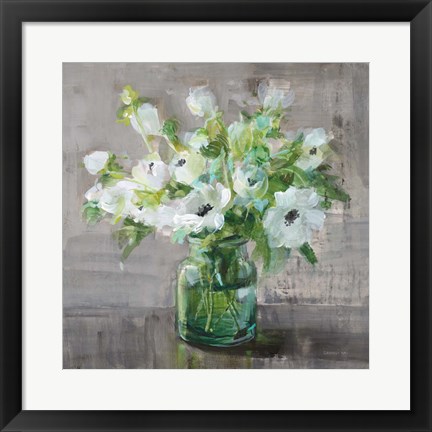 Framed Fresh Anemones Print