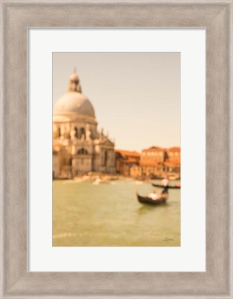 Framed Essence of Venice I Print