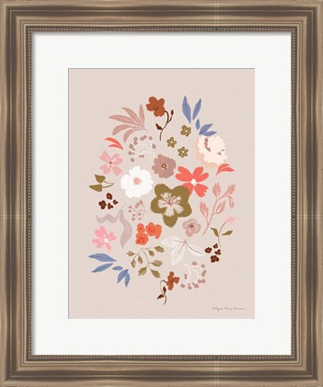 Framed Fleurette IV Print