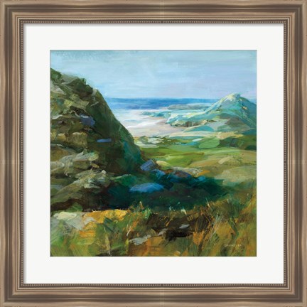 Framed Hidden Beach Print