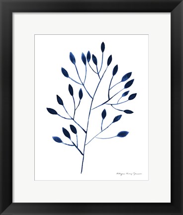 Framed Silhouette of Nature IV Print