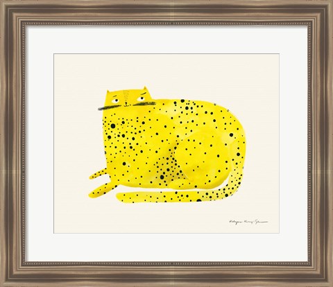 Framed Cat Print