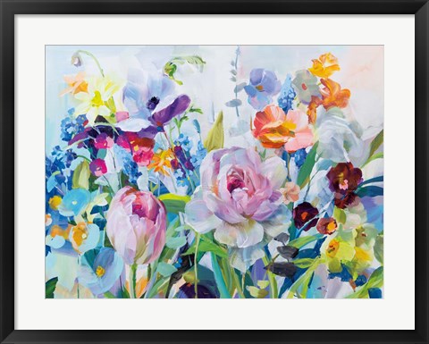 Framed High Summer Garden II Print