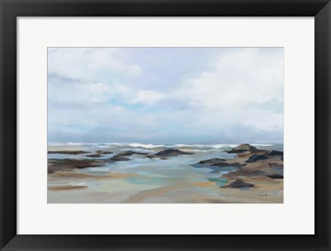 Framed Morning Beach Print