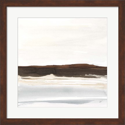 Framed Neutral Dunes II Print