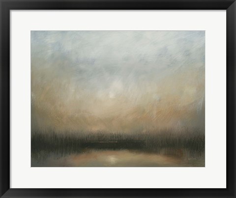 Framed Evening Landscape Print