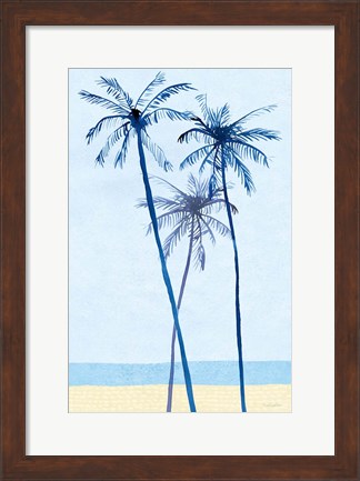 Framed Laguna Palms Triptych II Print