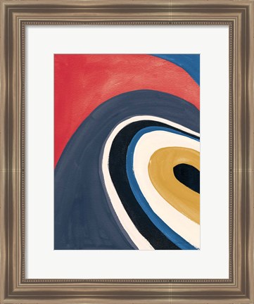 Framed In the Groove I Retro Print