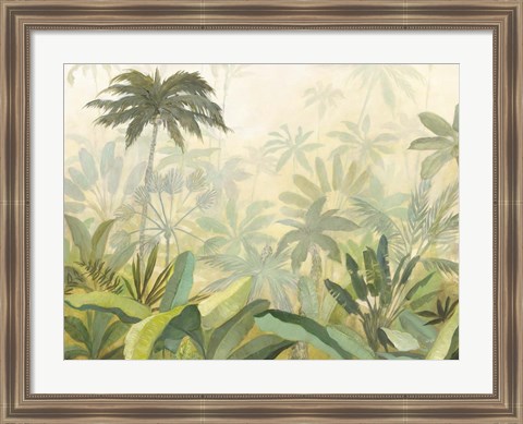 Framed Lush Tropics Print