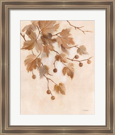 Framed Boho Natural I Print