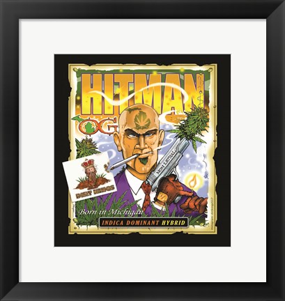 Framed Hitman Print