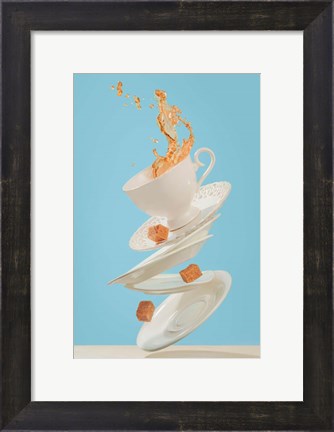 Framed Coffee For A Stage Magician Print