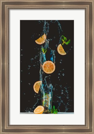 Framed Colors Of Summer Print