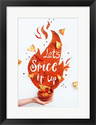 Framed Spice It Up! Print