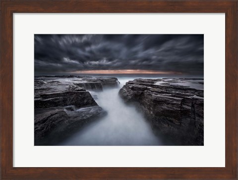 Framed Darkness Before Dawn Print