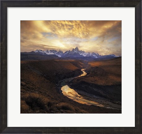 Framed View from the Gorge Print