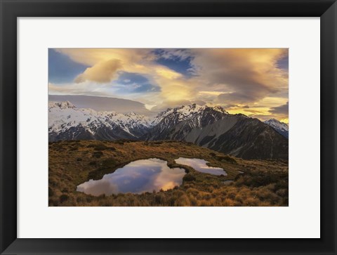 Framed Mountain Light Print