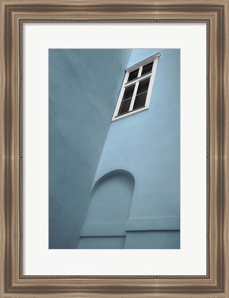 Framed White Window Print