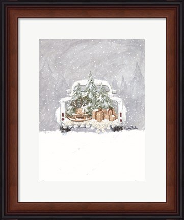 Framed Vintage Tree Tradition II Print