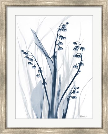 Framed Radiant Blues 2 Print