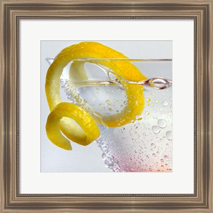 Framed Lemon Twist Print