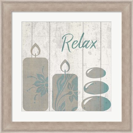 Framed Relaxing Meditation Print