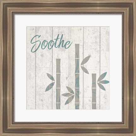 Framed Soothing Meditation Print