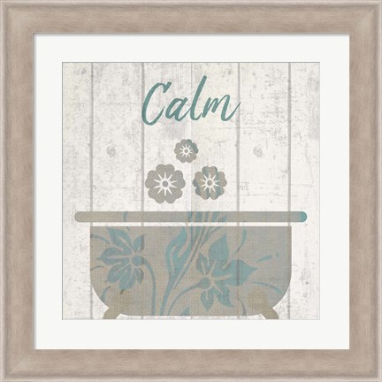 Framed Calming Meditation Print