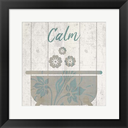 Framed Calming Meditation Print