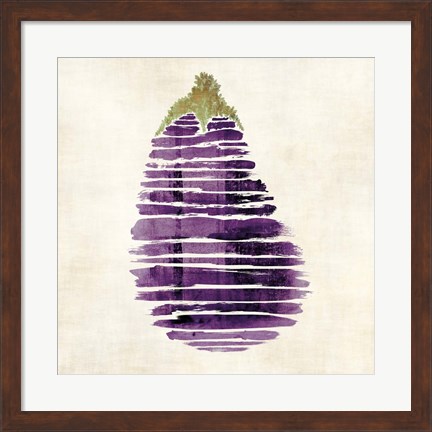 Framed Eggplant Print