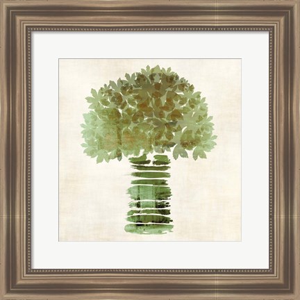 Framed Broccoli Print