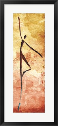 Framed Harmonious Dancer Three Print