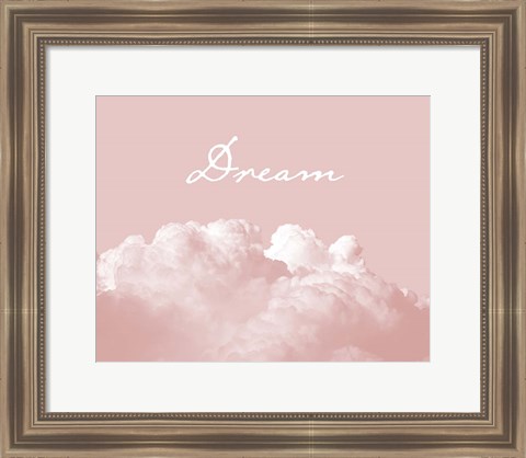 Framed Blush Pink Dream Print