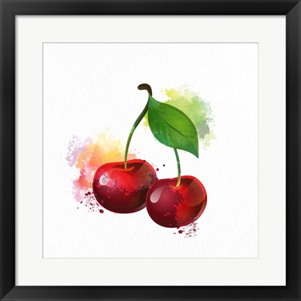 Framed Fruit 2 Print